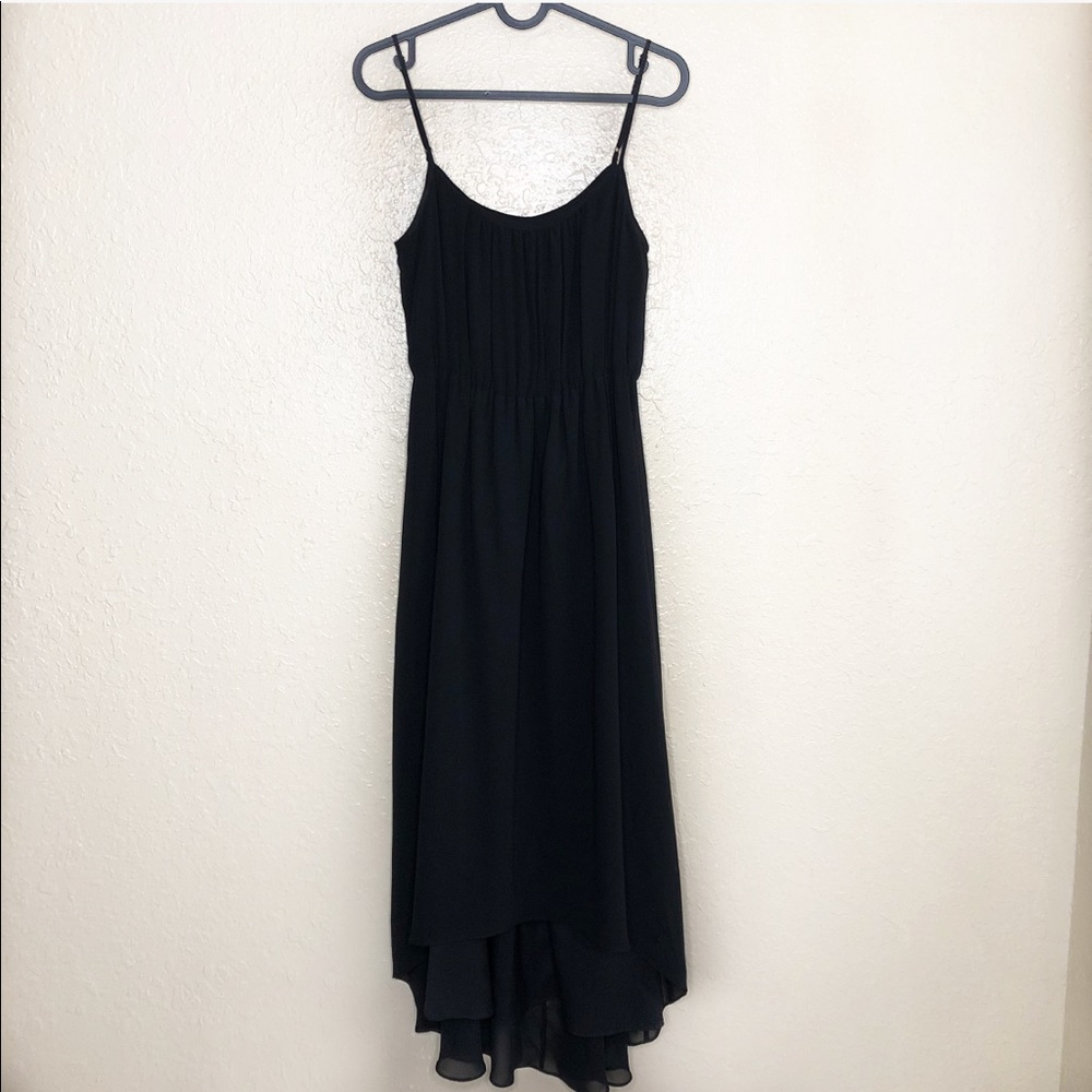 Banana Republic Black Flowing Sleeveless Dress